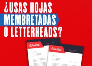 Letterheads u hojas membretadas