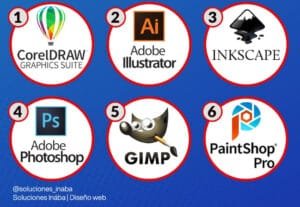 Softwares de diseño gráfico