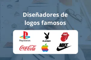 Rostro de los diseñadores de los logos más famosos