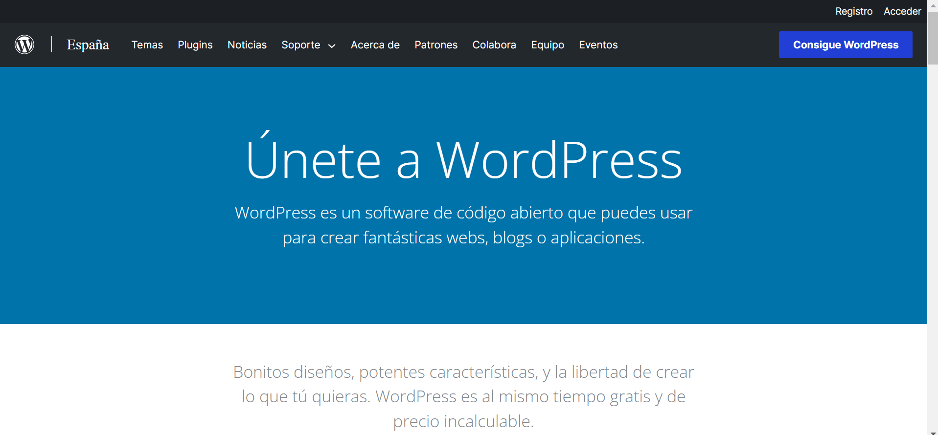 10 razones para utilizar WordPress en la creación de tu página web ...