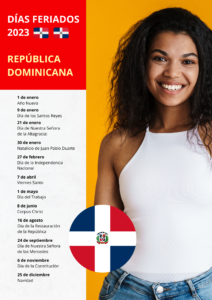 Días feriados 2023 República Dominicana Ministerio de Trabajo