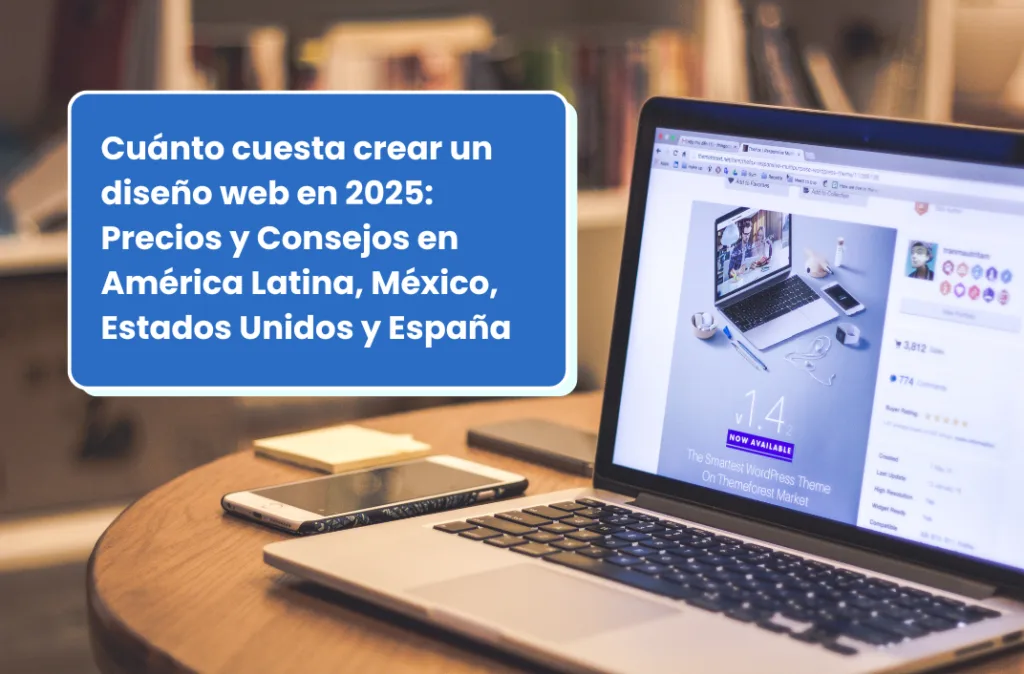 Compara los precios de diseño de páginas web en América Latina, México, Estados Unidos y España. Descubre las tarifas de diseño web en 2025 y cómo se ajustan según la región y los servicios incluidos.